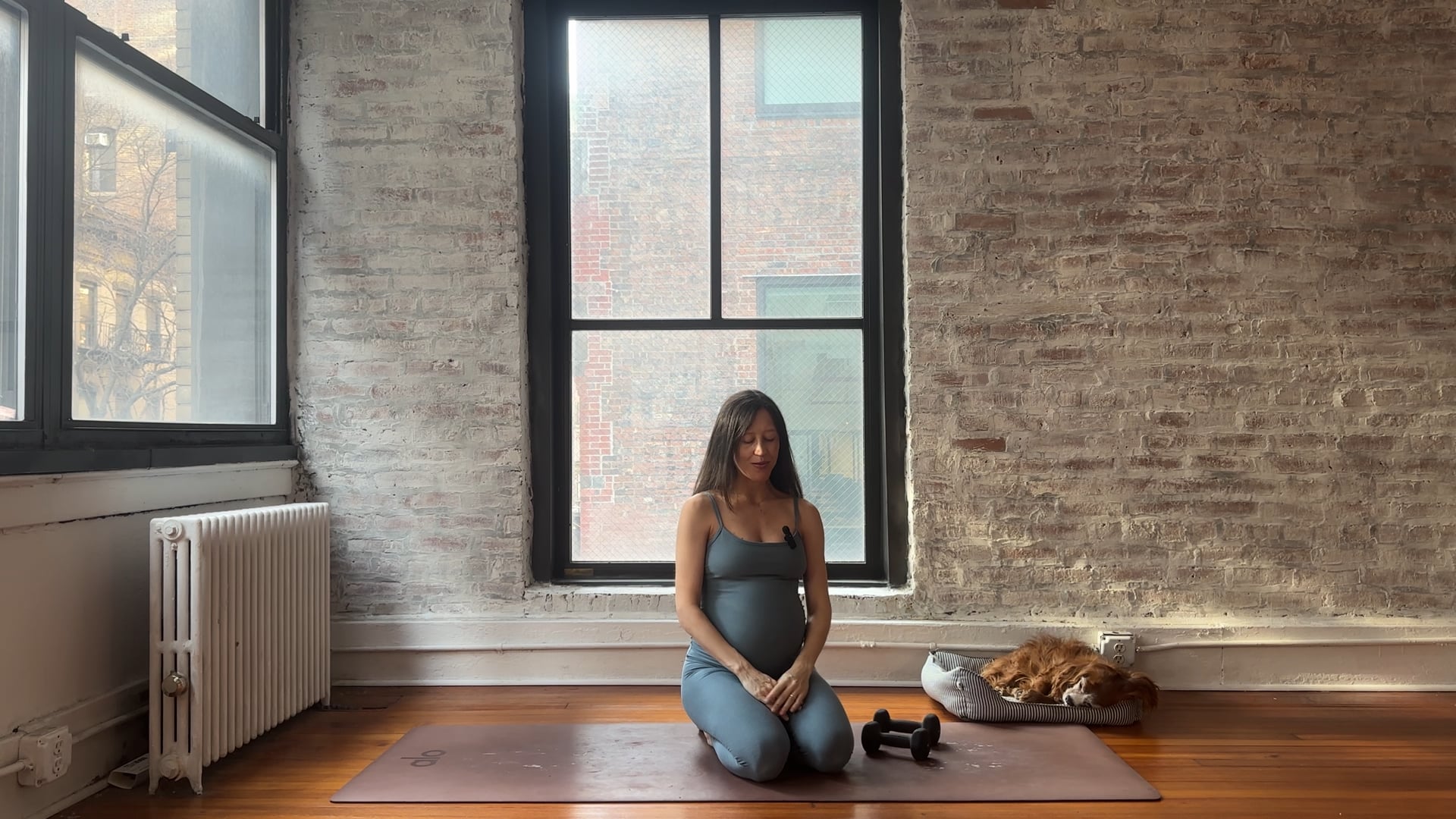 24.  Abs, Arms & Glutes with Weights (Medium Energy)