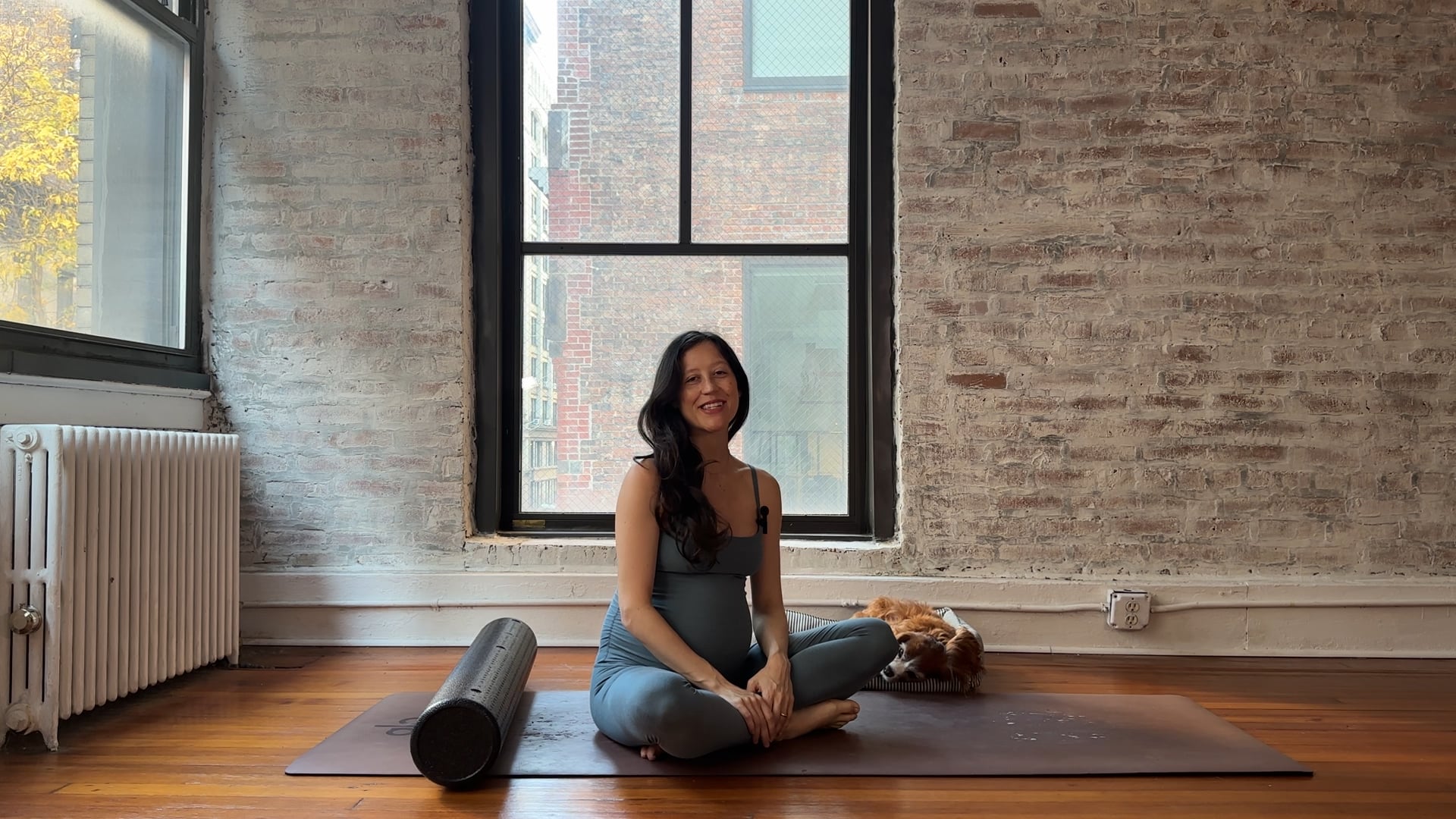 13. Hip and Shoulder Release Foam Roller (Low Energy)