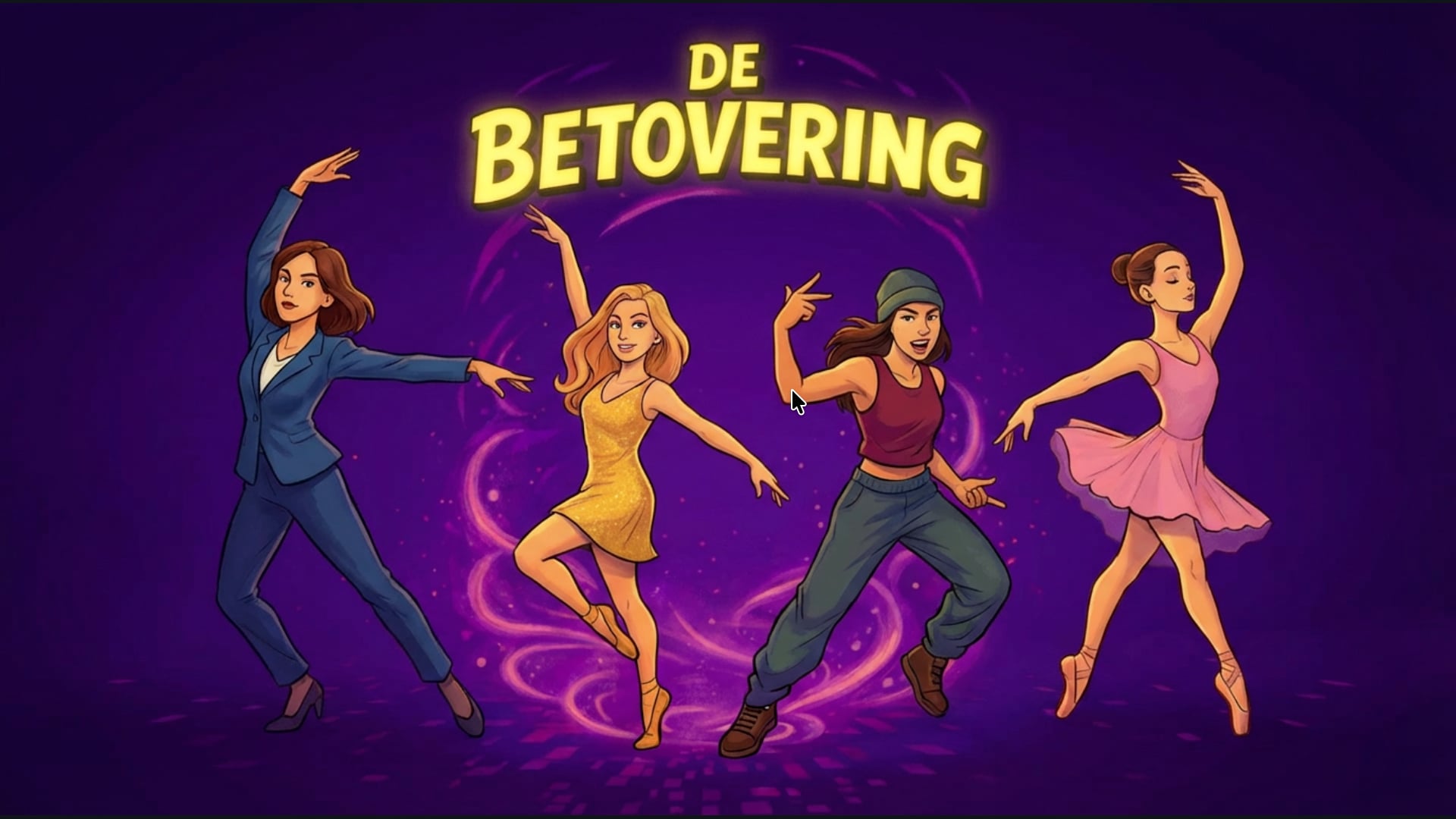 Welkom bij de voorstelling " De Betovering" ter gelegenheid van het 45 jarig Jubileum van Amphion Dansschool.