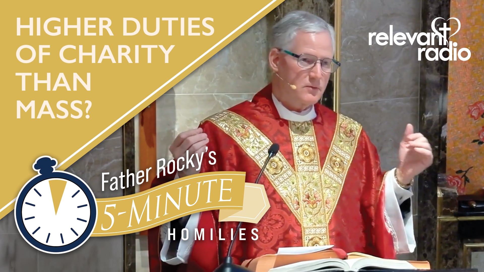 Higher Duties Of Charity Than Mass?