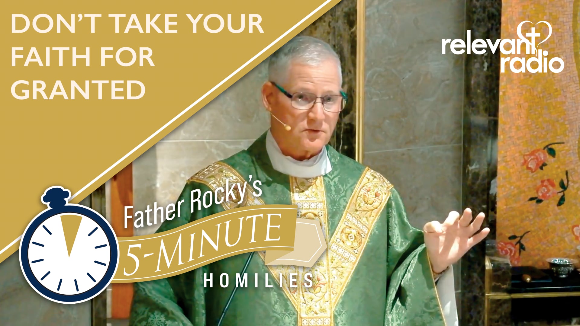 Don't Take Your Faith for Granted