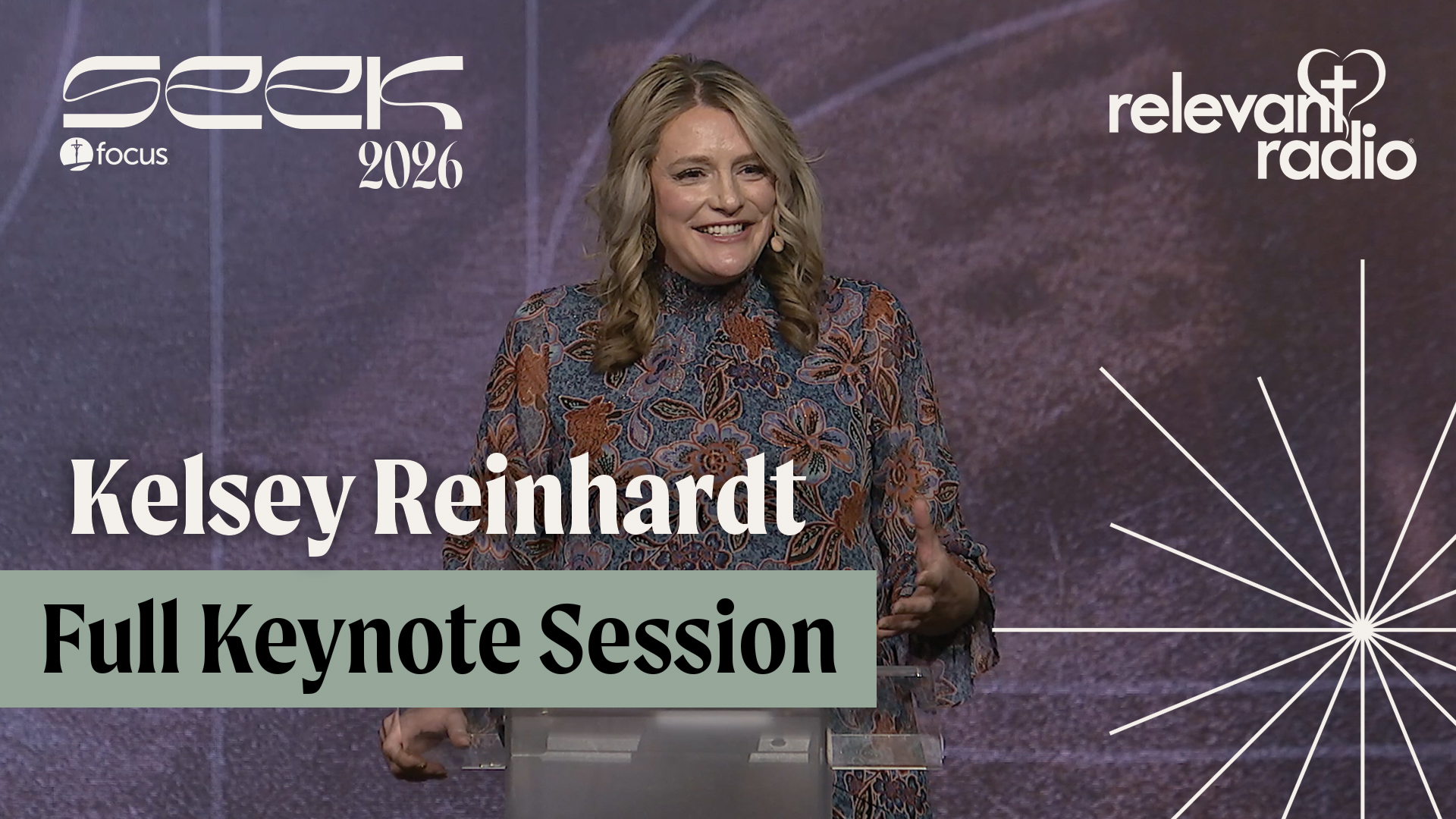 SEEK26 - Kelsey Reinhardt Full Keynote