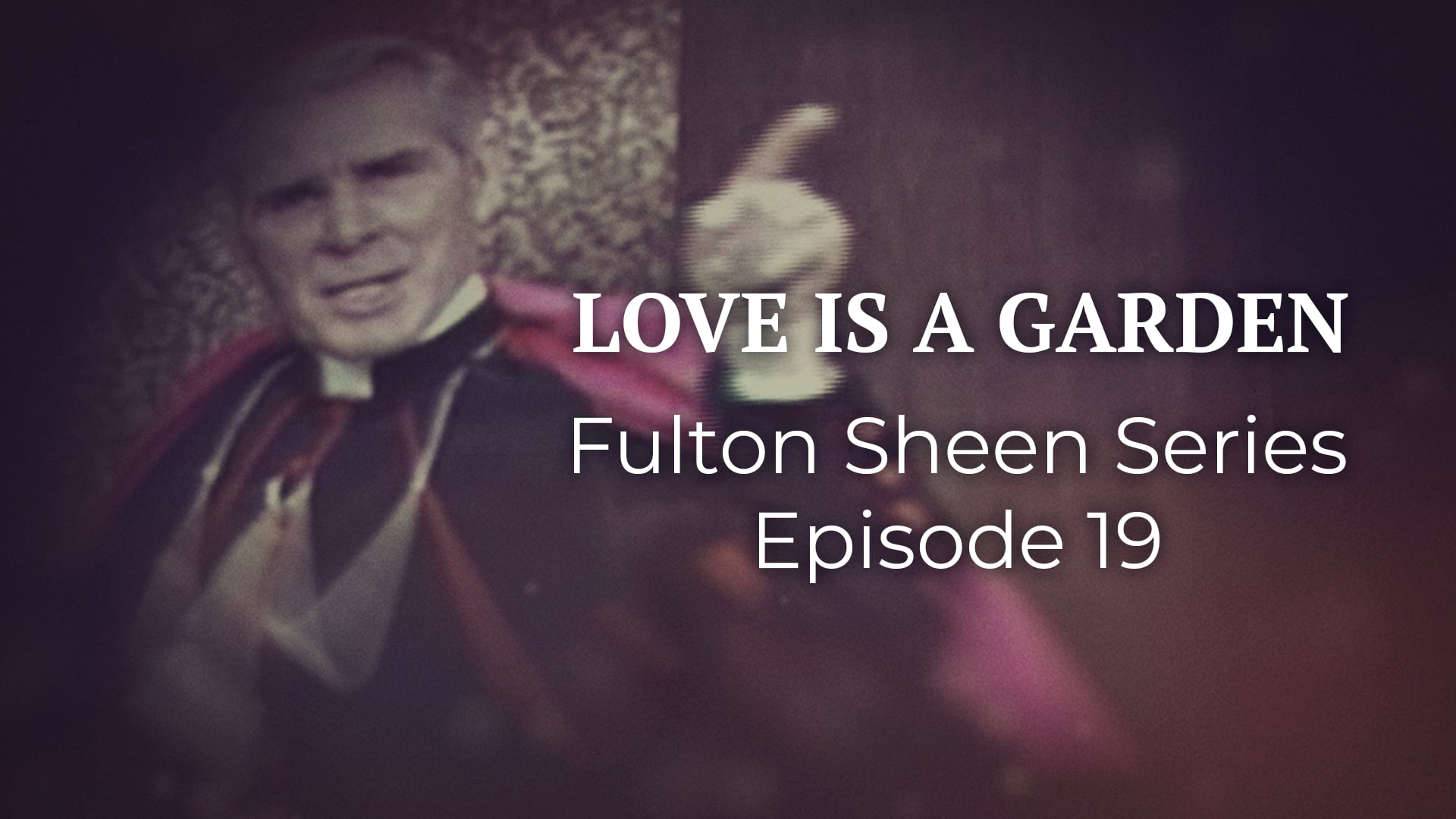 19. Love is a Garden