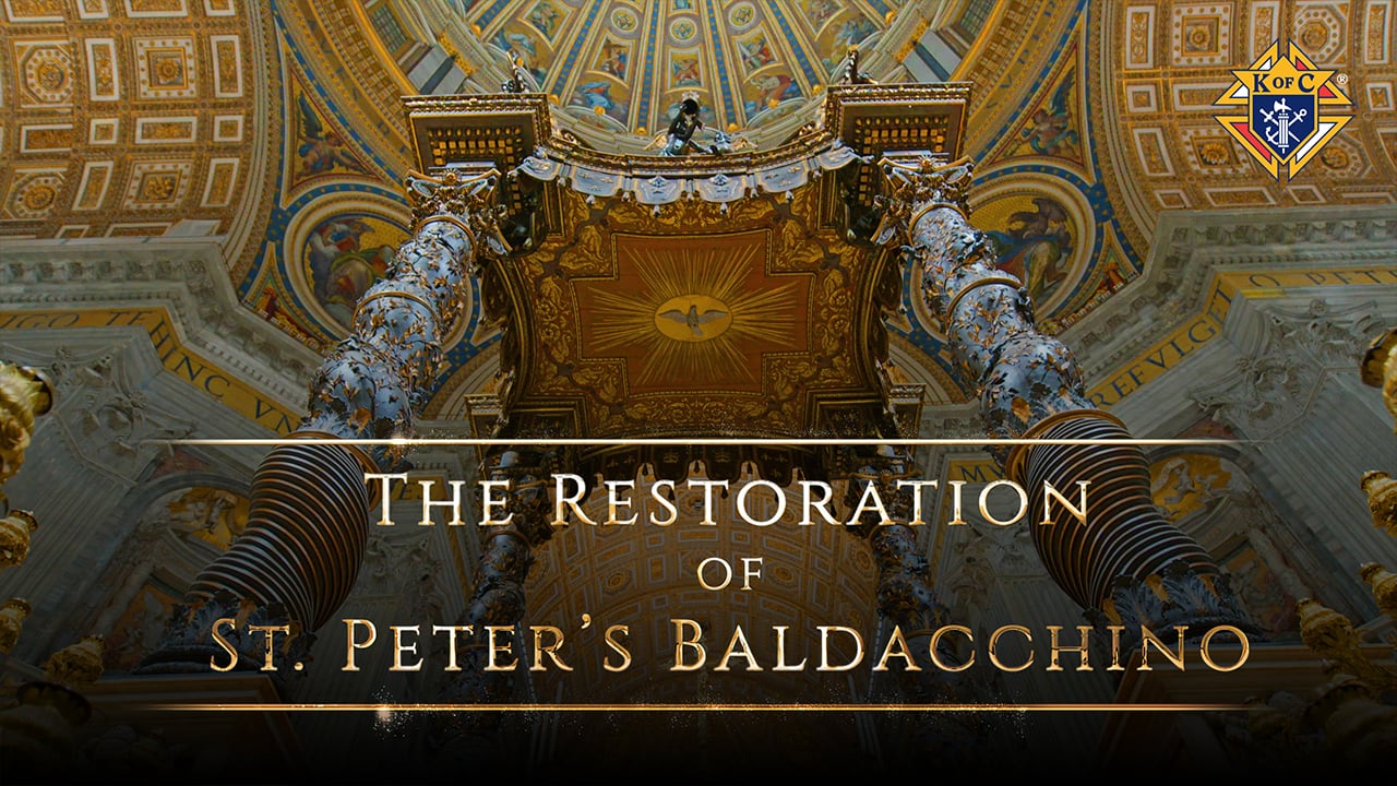 The Restoration of St. Peter’s Baldacchino