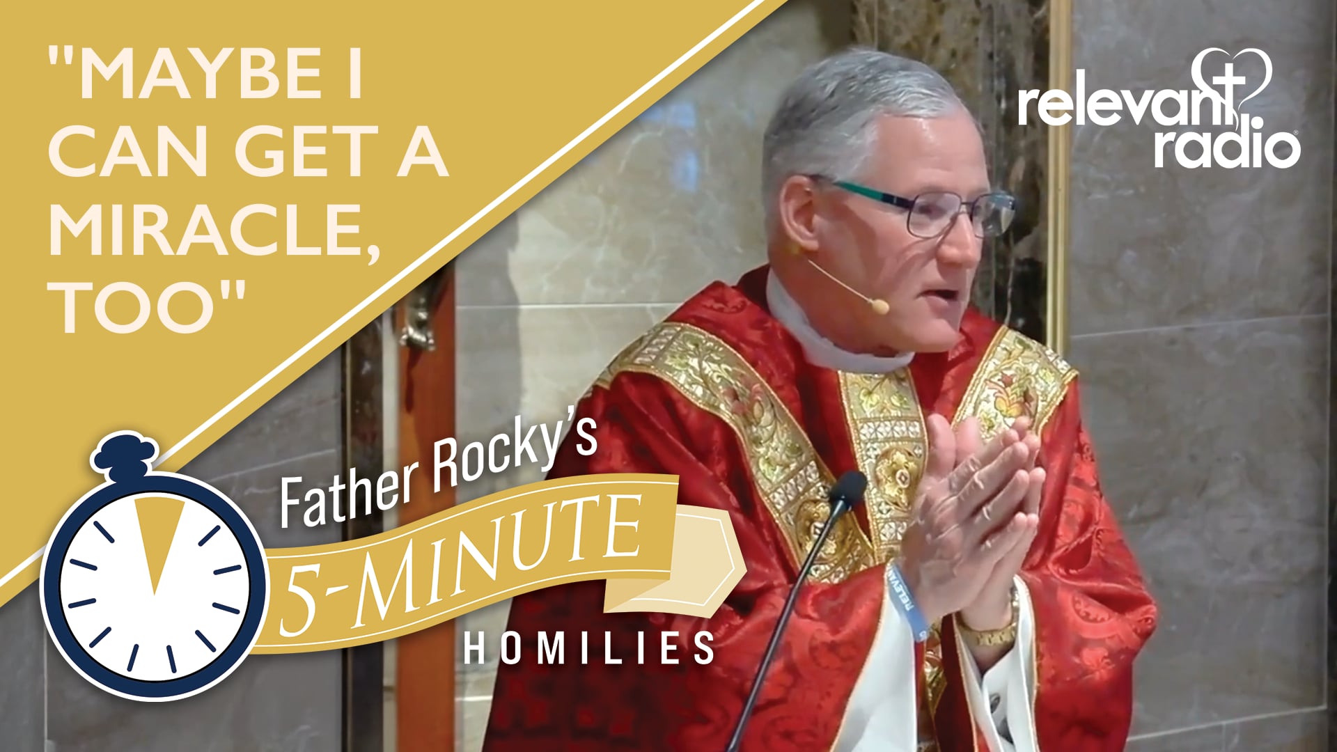 "Maybe I Can Get A Miracle, Too"