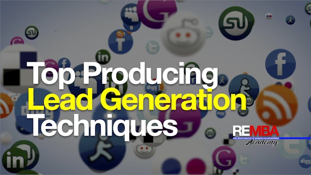 Top Producing Lead Generation Techniques