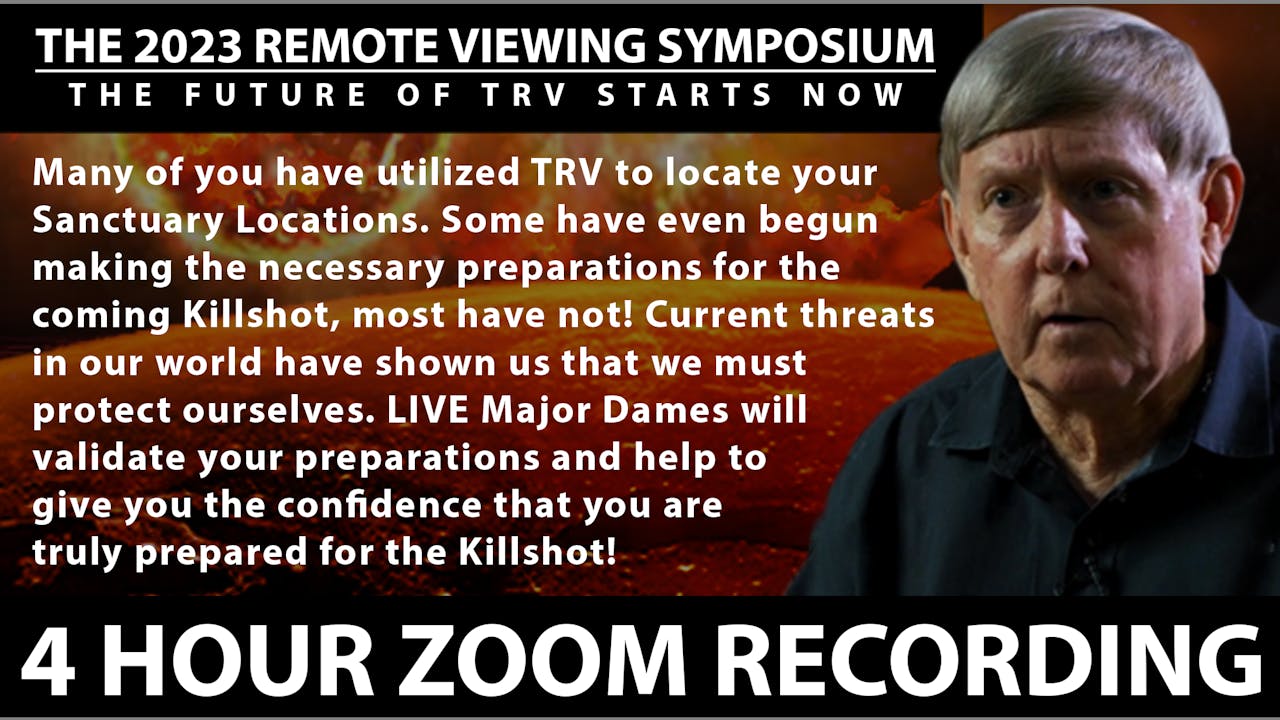 ZOOM RECORDING: THE 2023 REMOTE VIEWING SYMPOSIUM
