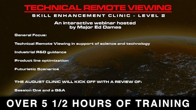 LIVE EVENT RECORDING: TRV SKILL ENHANCEMENT CLINIC LEVEL 2