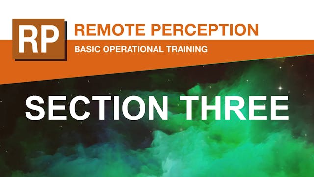 Remote Perception Course Section 3