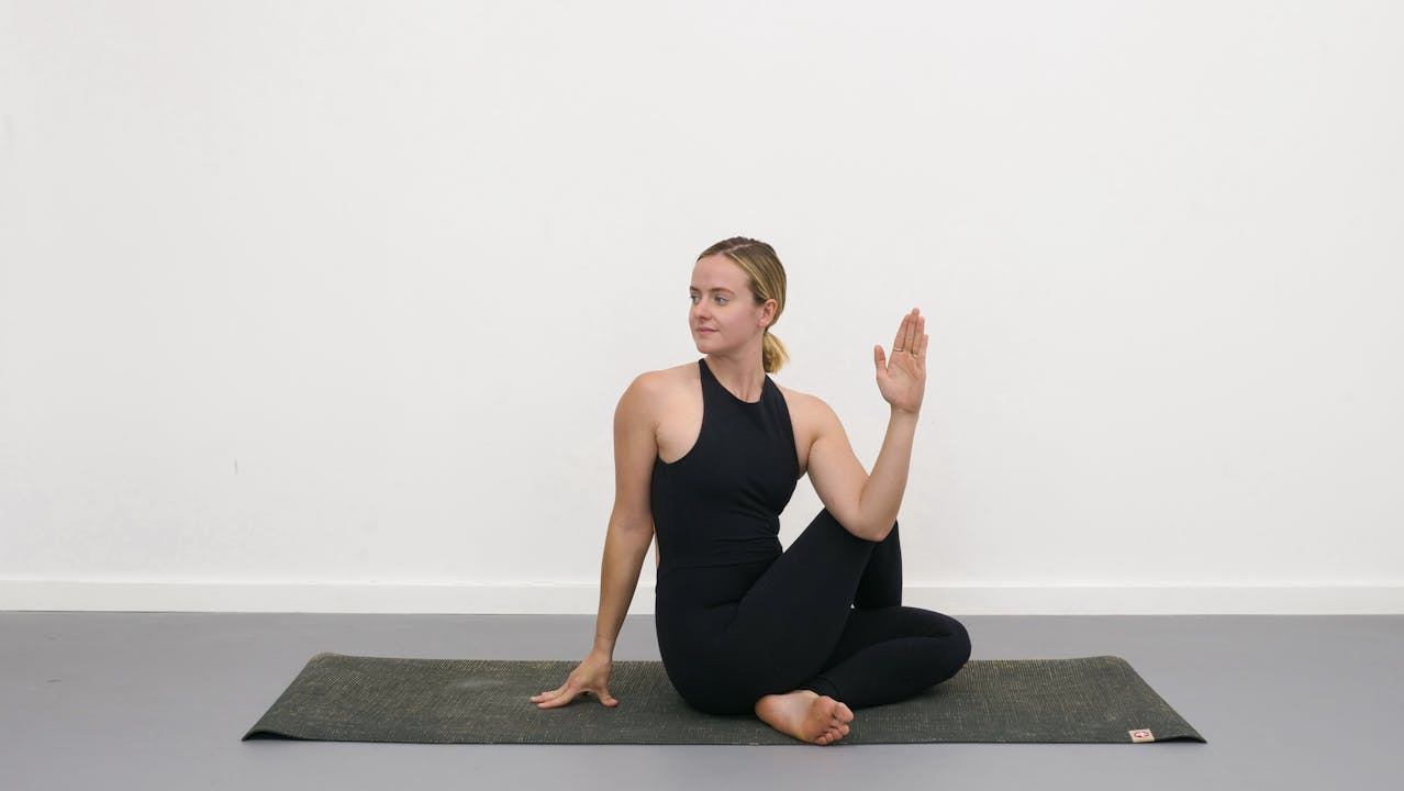 Seated twist pose - Yogipedia - Renew Yoga