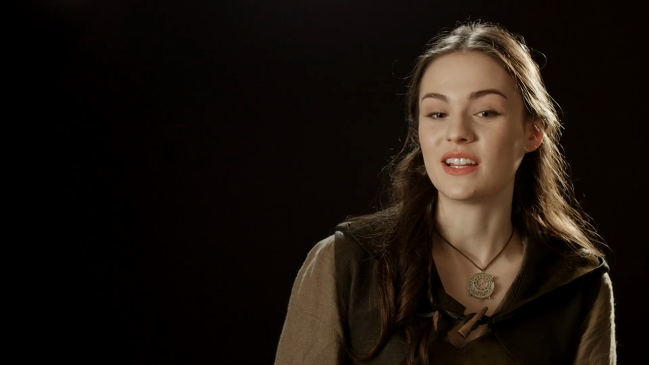 Sophie Skelton (Ren): What was most challenging and what was most fun?