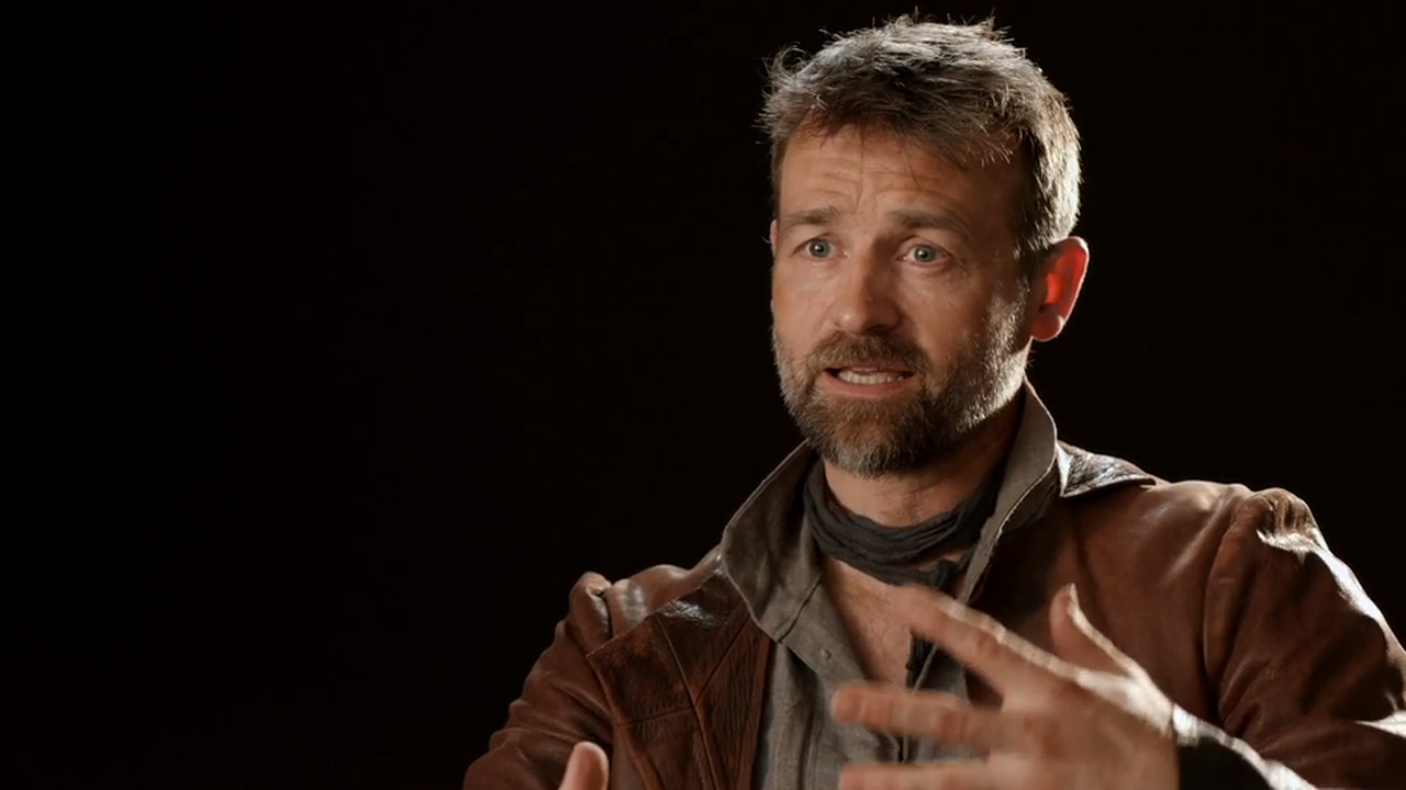 Christopher Dane (Karn & co-creator): What was it like filming the fight scenes?