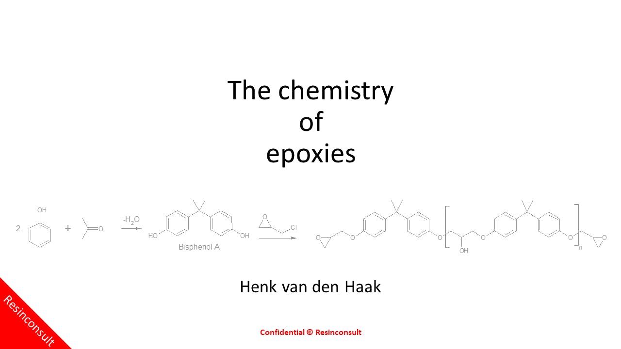 The chemistry of epoxies