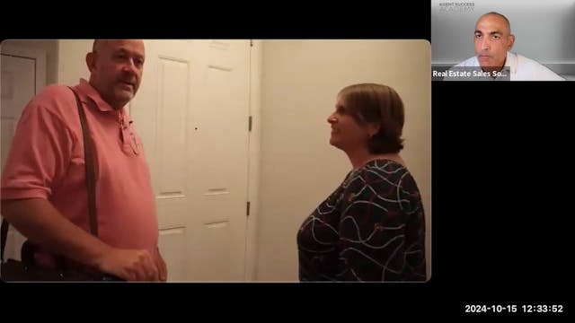 Critique of Corey's Listing Presentation