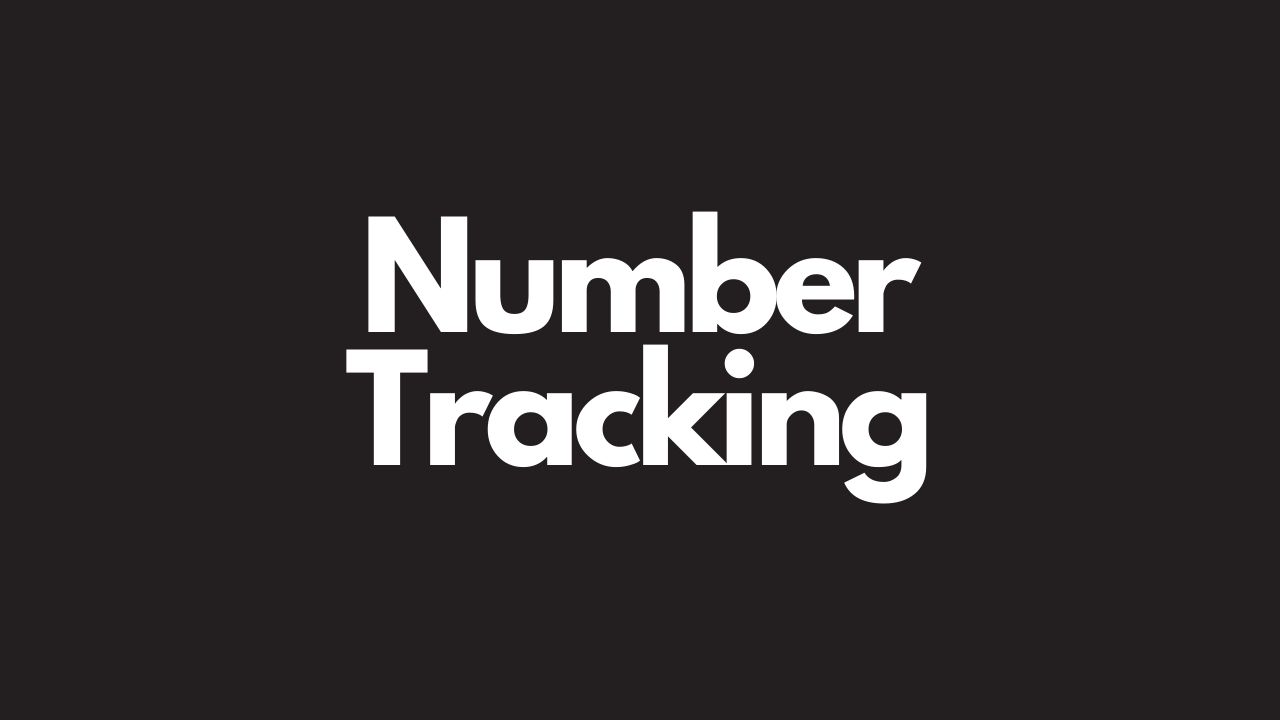 Number Tracking