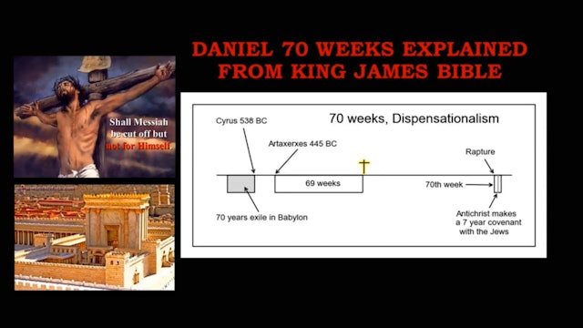 Daniel's 70 Weeks Explained (KJV)