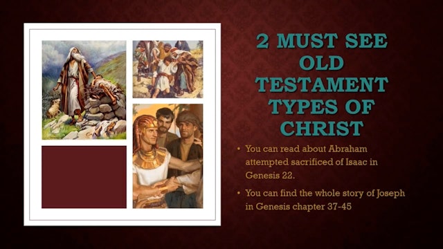 Old Testament Types of Christ