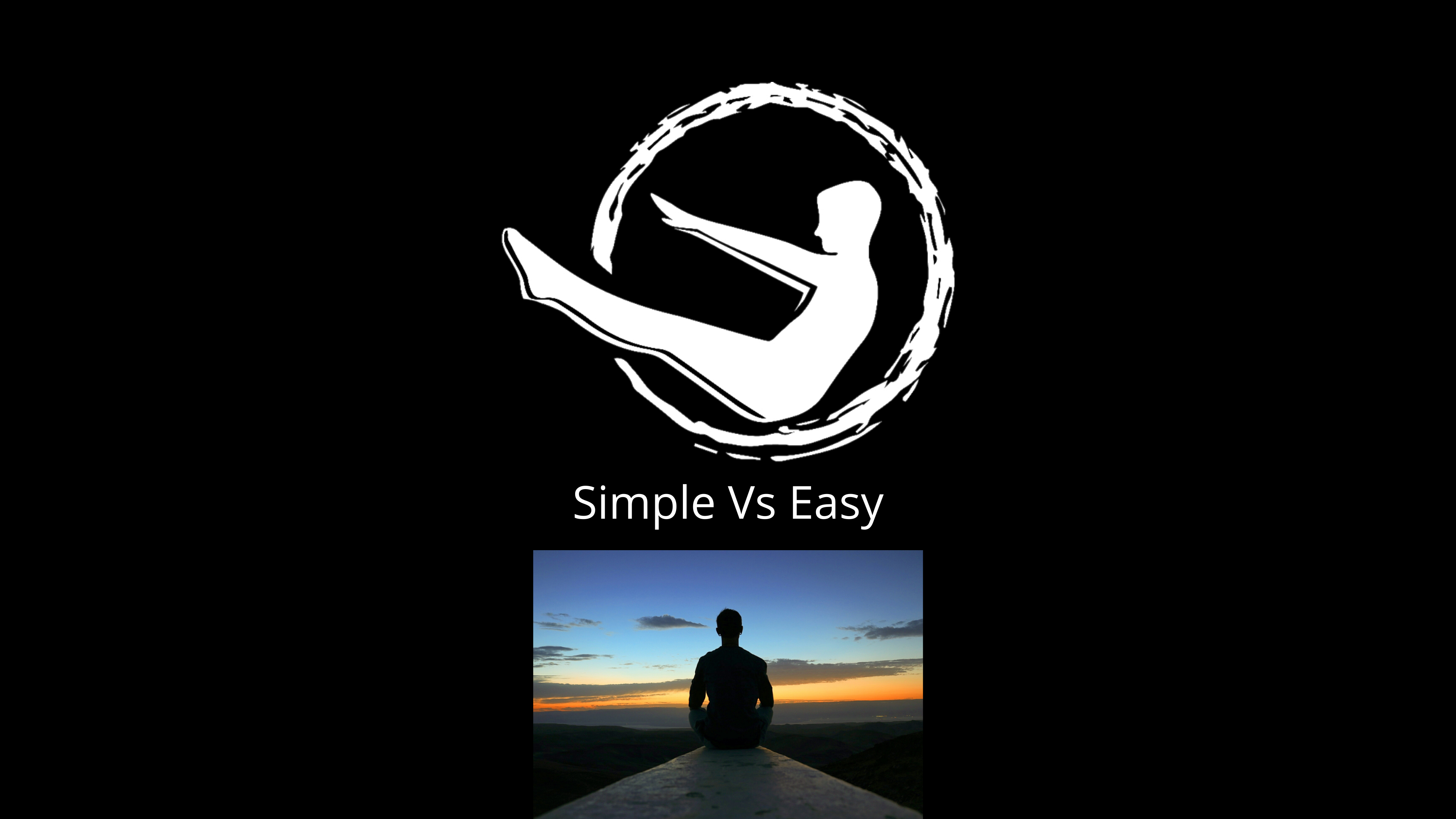 Simple Vs Easy
