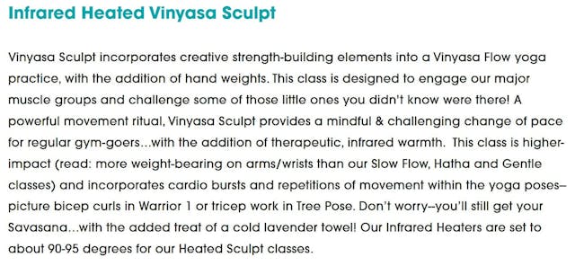 Vinyasa Sculpt - Amy H - 3/2/25
