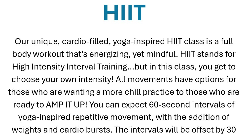 HIIT