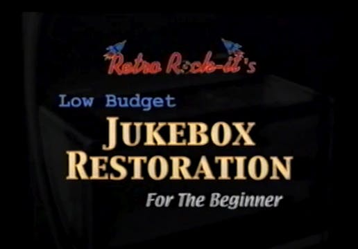 Full Retro Rock-IT Low Budget Jukebox Restoration