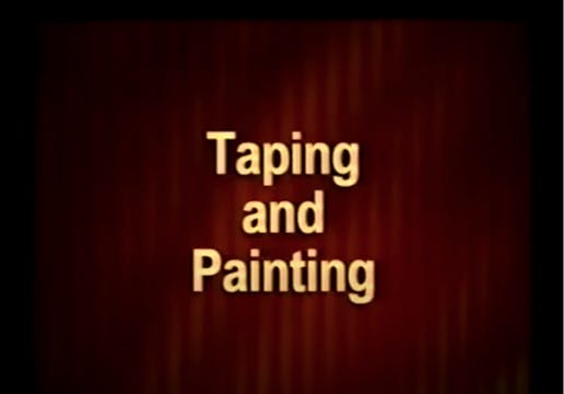 Taping and Painting your Jukebox