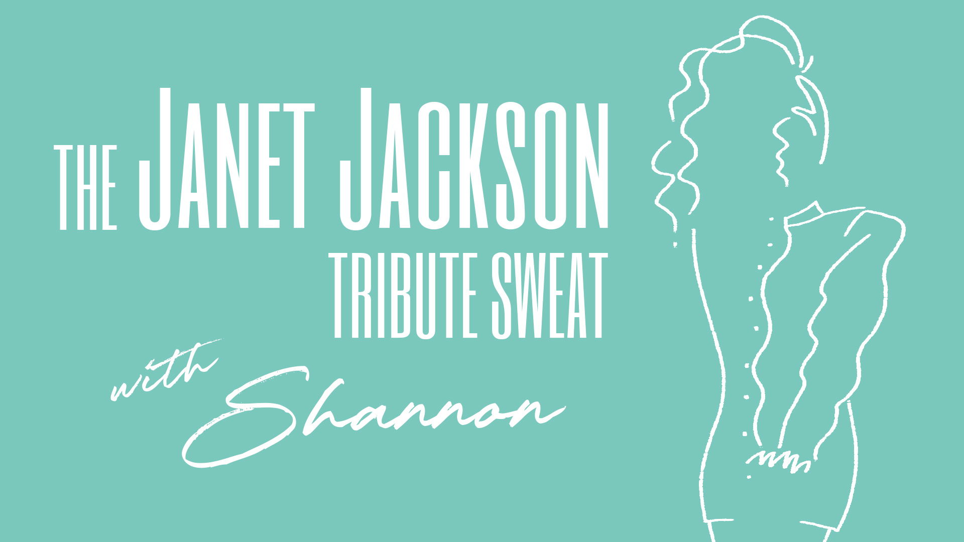 JANET JACKSON BIRTHDAY SWEAT WITH SHANNON