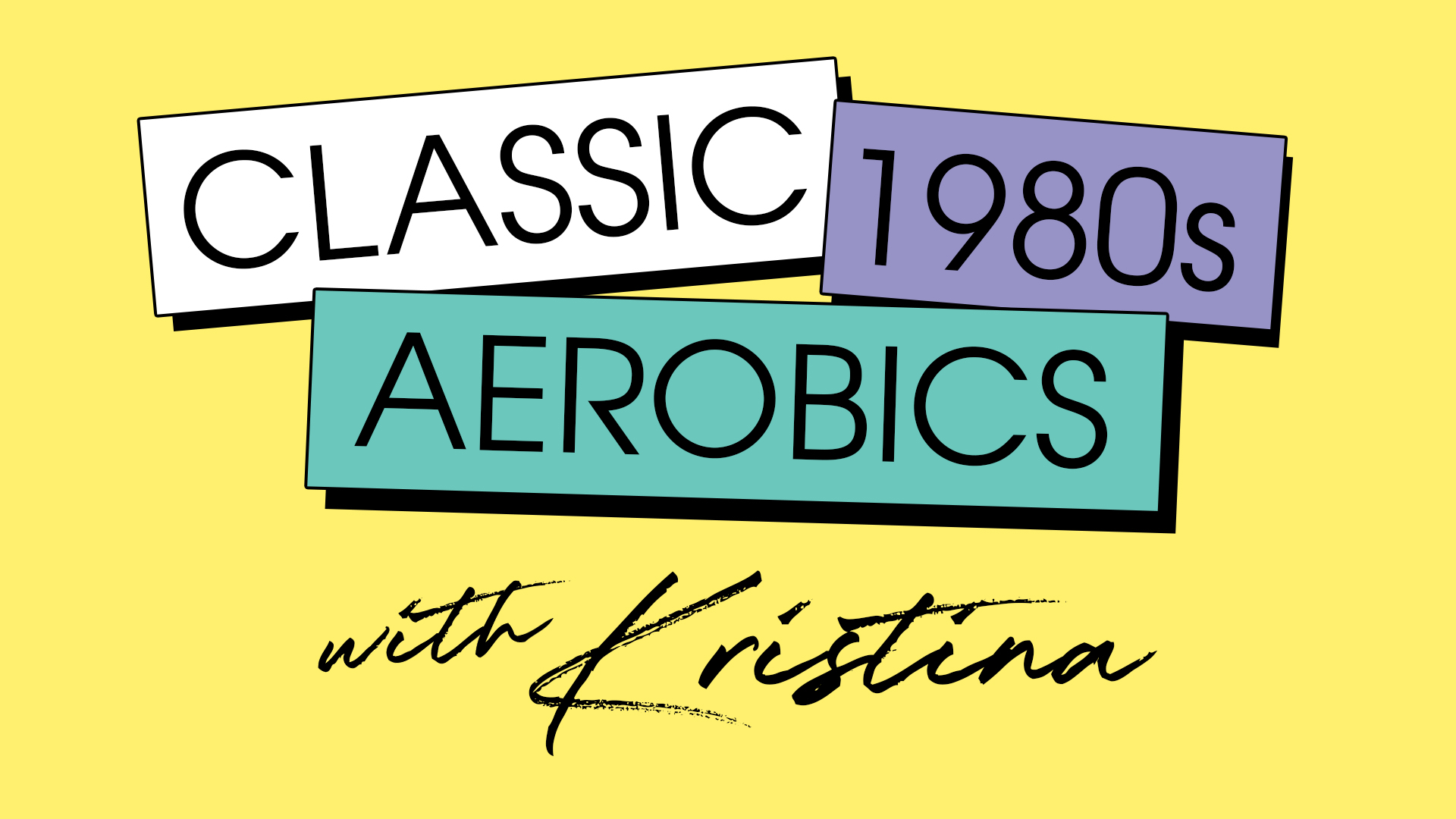 Retrosweat Classic '80s mixtape with Kristina
