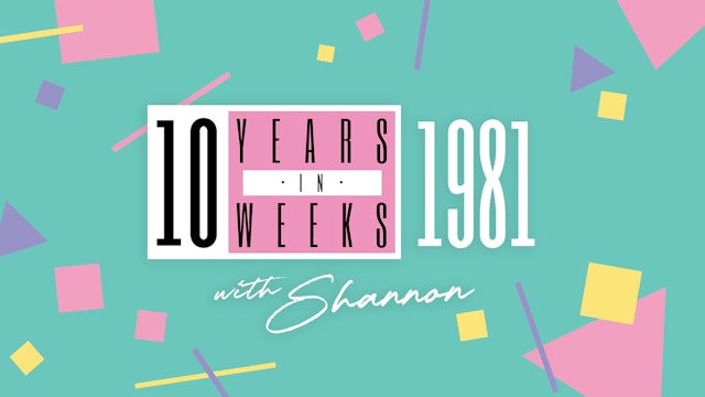 Let's get Chronological: 1981 with Shannon (Saturday 16/09/23)