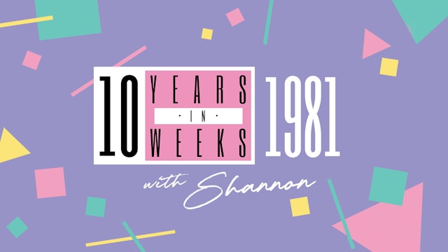 Let's Get Chronological: 1981 with Shannon (Thursday 14/09/23)