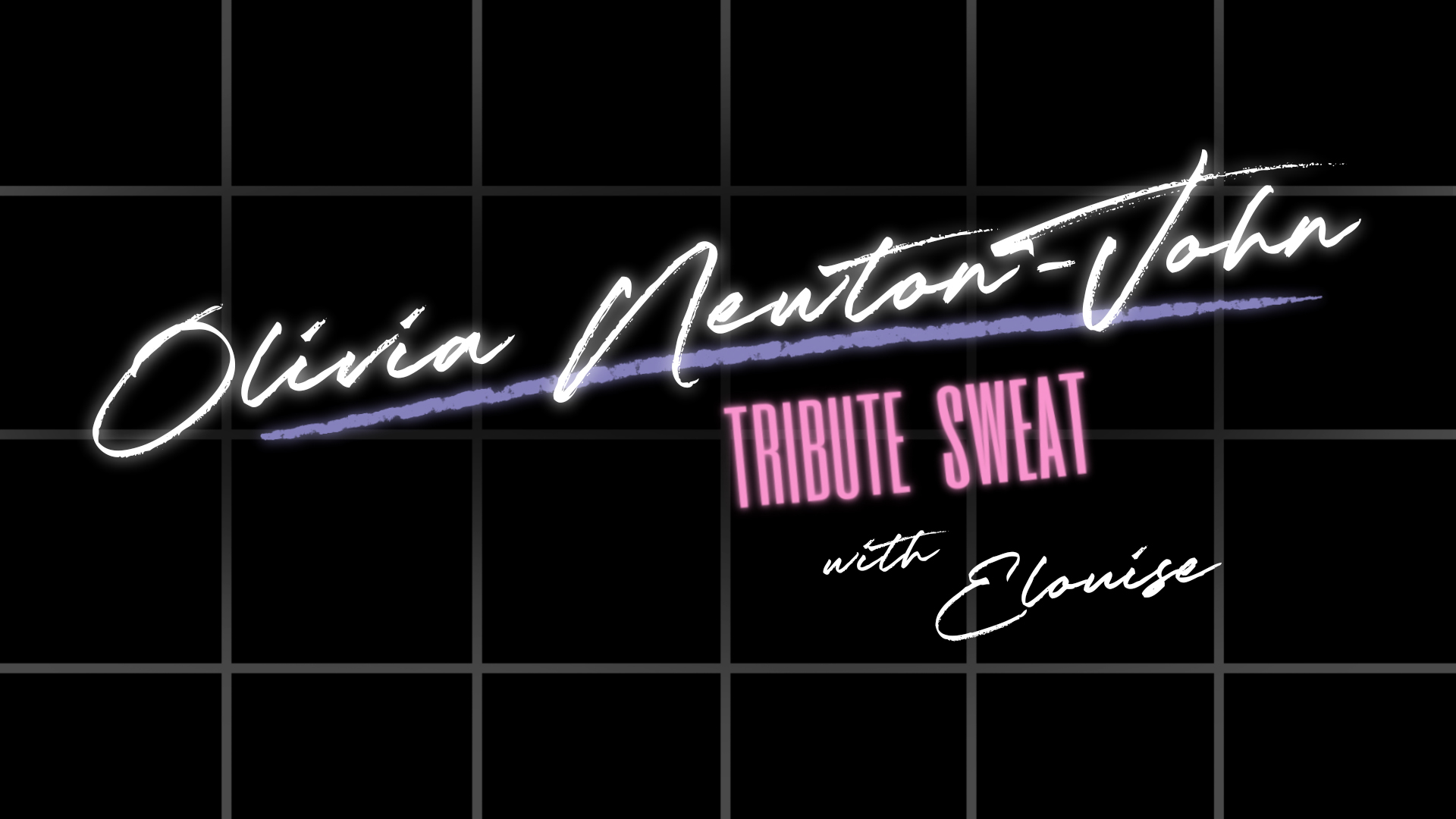 Tuesday night with Elouise featuring Olivia Newton John