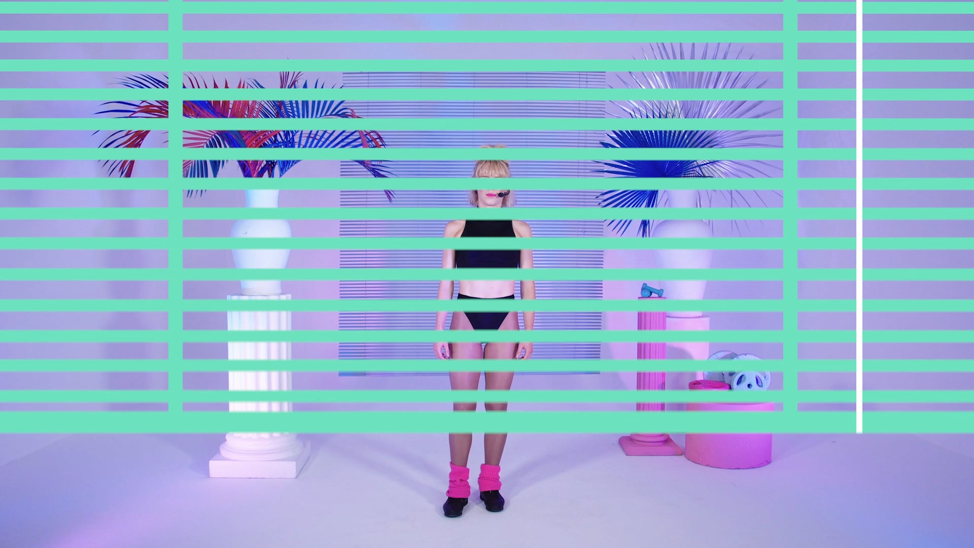 Kristina with Phil Collins and Pseudo Echo