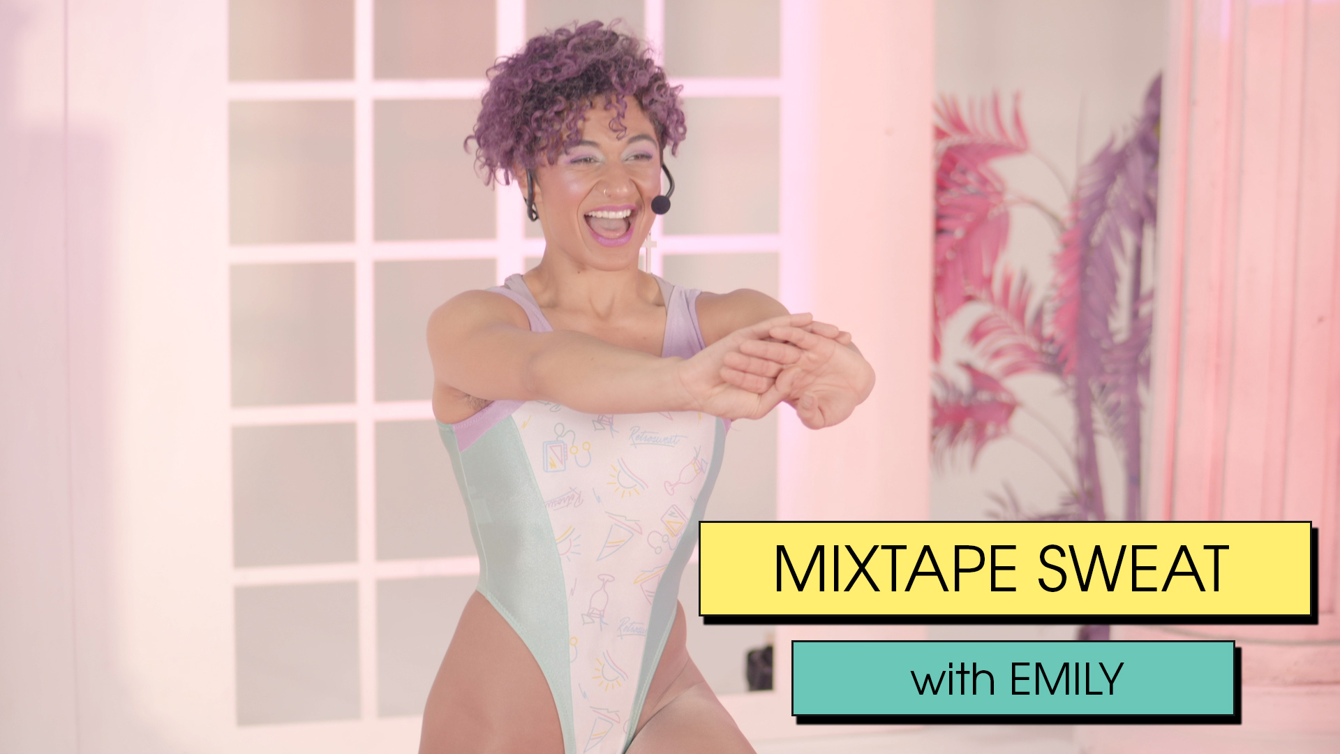 Mixtape sweat with Emily