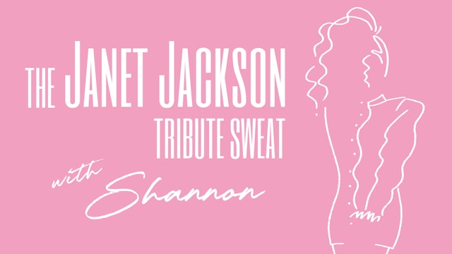 JANET JACKSON BIRTHDAY SWEAT WITH SHANNON AND HOLLY