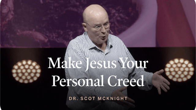 Make Jesus Your Personal Creed
