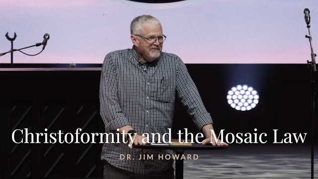 Christoformity & The Mosaic Law