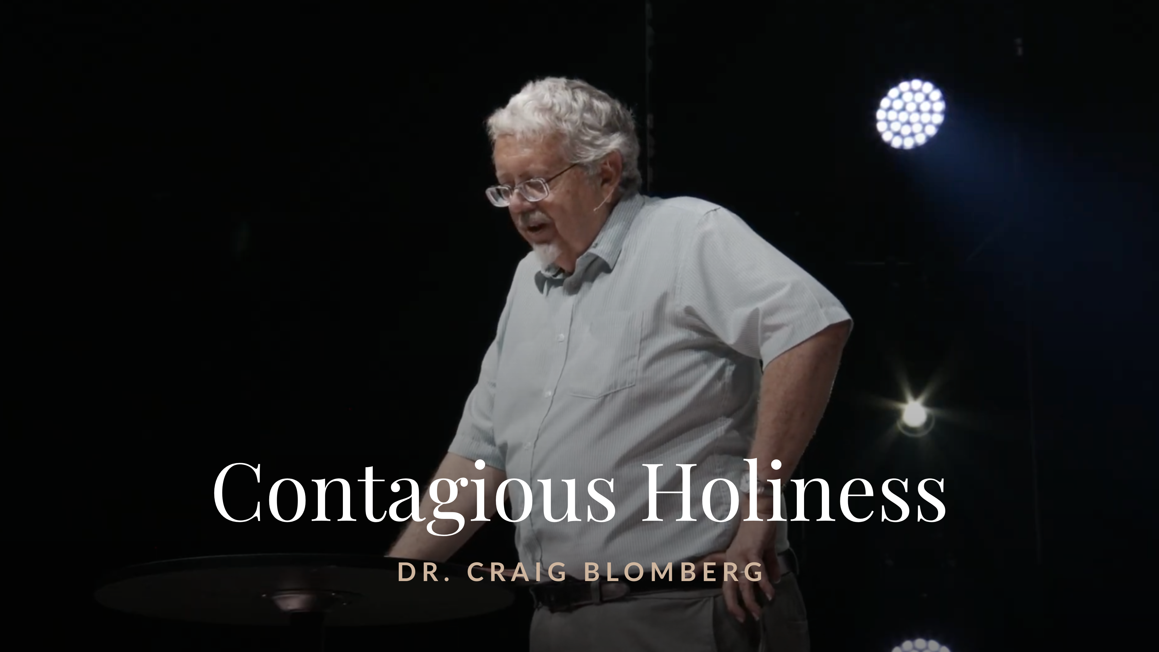 Contagious Holiness