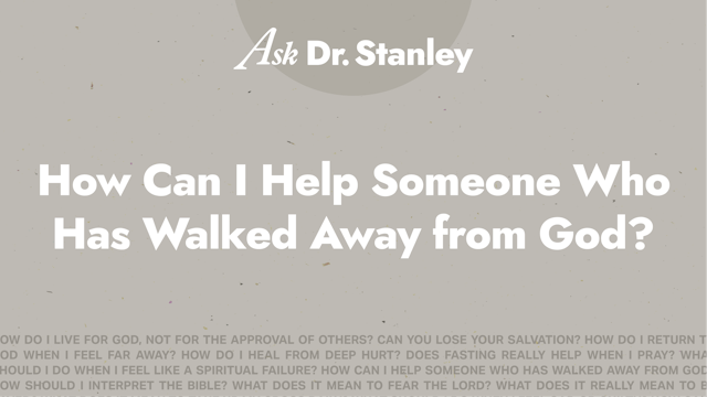 7 - How Can I Help Someone Who Has Wa...