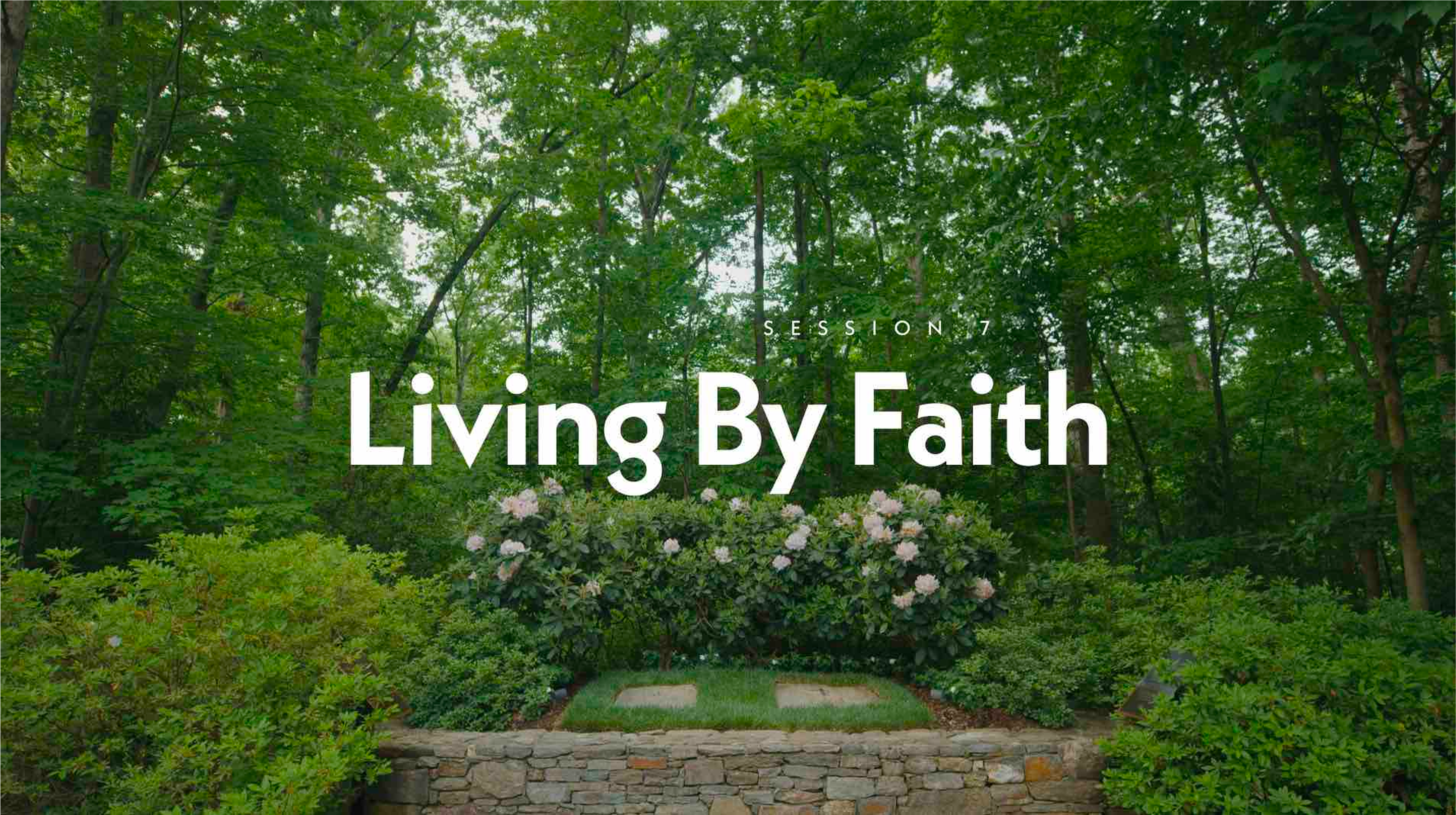 7 - Living by Faith