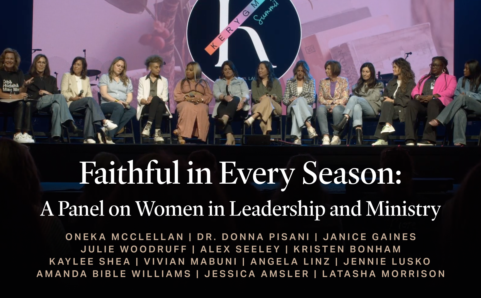 Faithful in Every Season: A Panel on Women in Leadership and Ministry