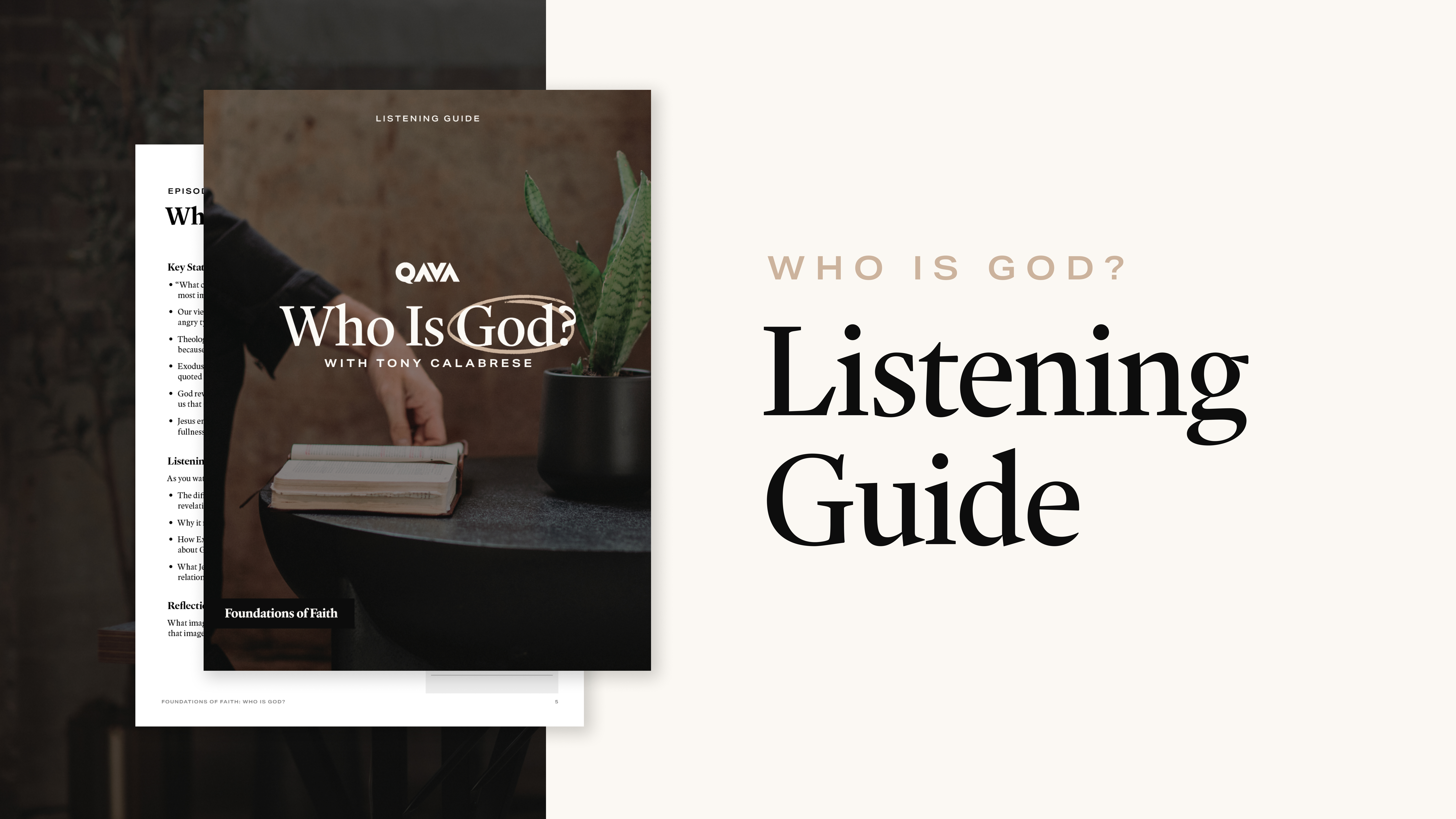 Who is God? Listening Guide