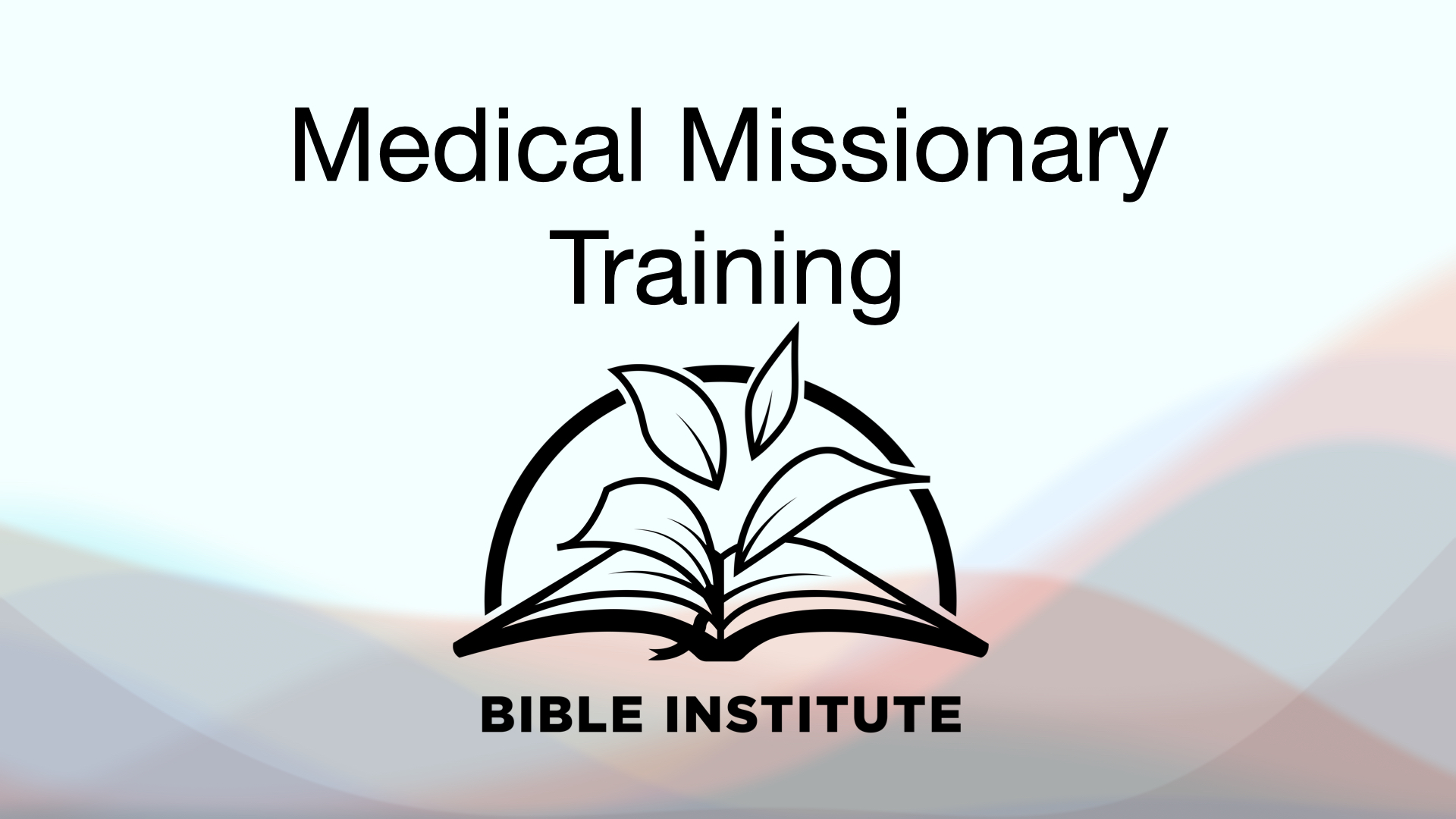 Medical Missionary Training - Ashwin Sukumaran