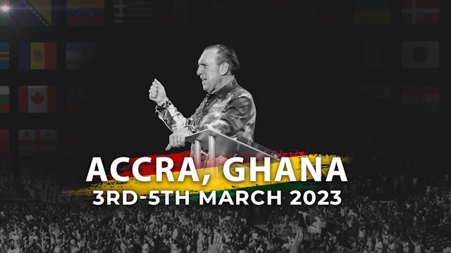 Holy Ghost Meetings in Accra, Ghana with Dr. Rodney Howard-Browne | Session 1