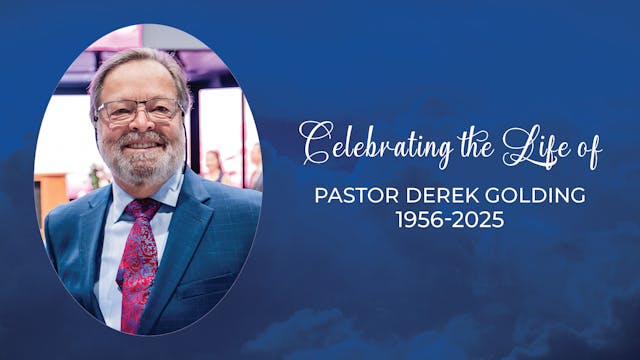 Celebration of Life for Pastor Derek ...