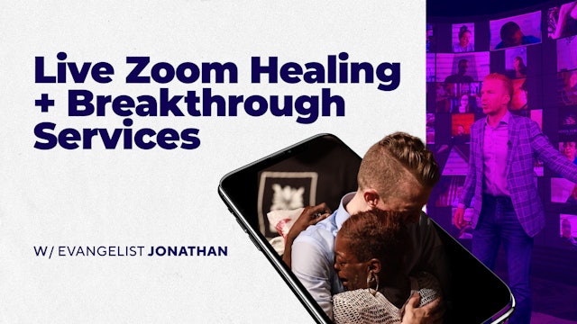 Zoom Healing Service