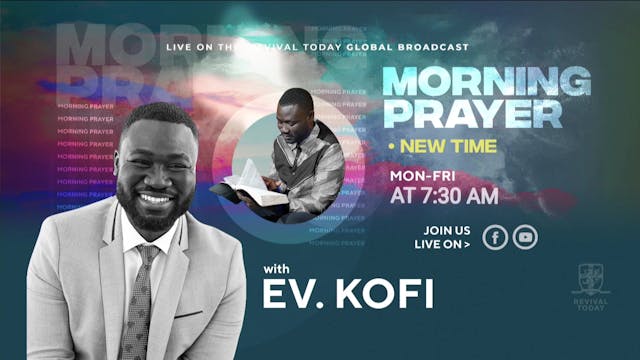 02.25 Morning Prayer with Ev. Kofi