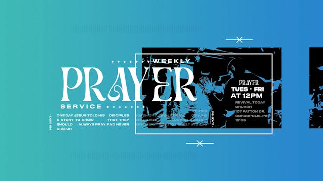 Prayer & Fasting Day 9: Noon Prayer 