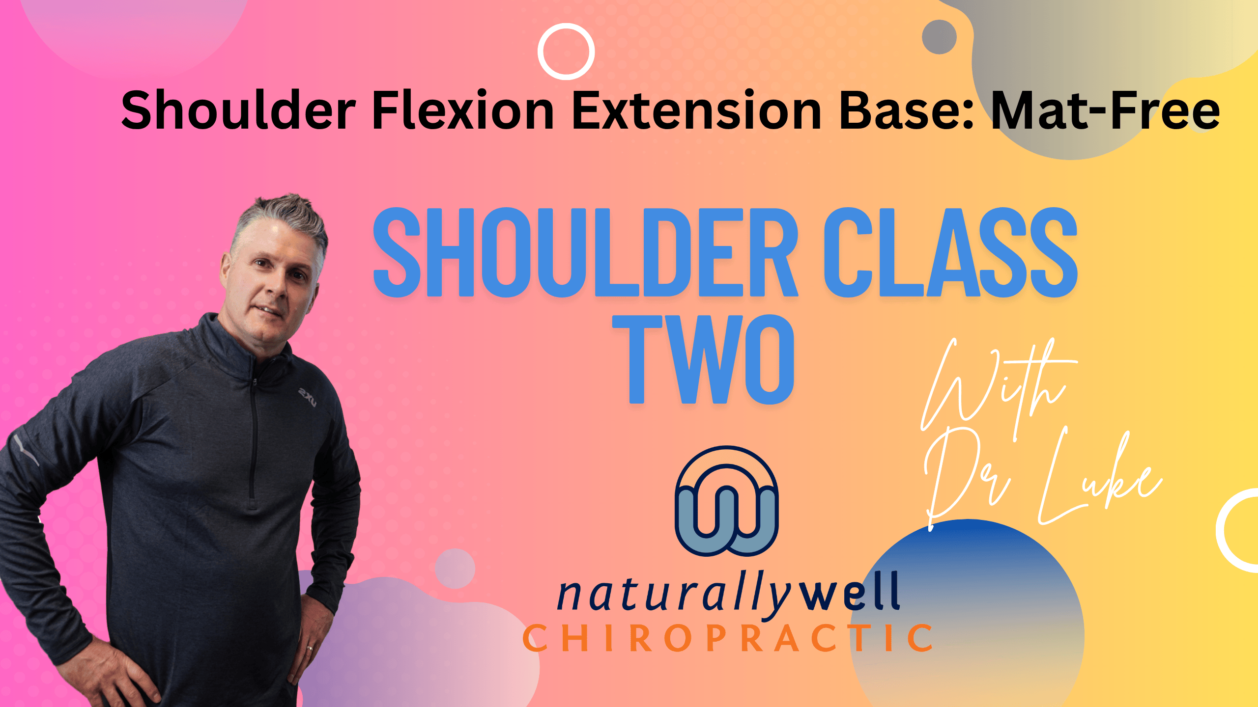 Shoulder Flexion Extension Focus- Mobility Training Seated