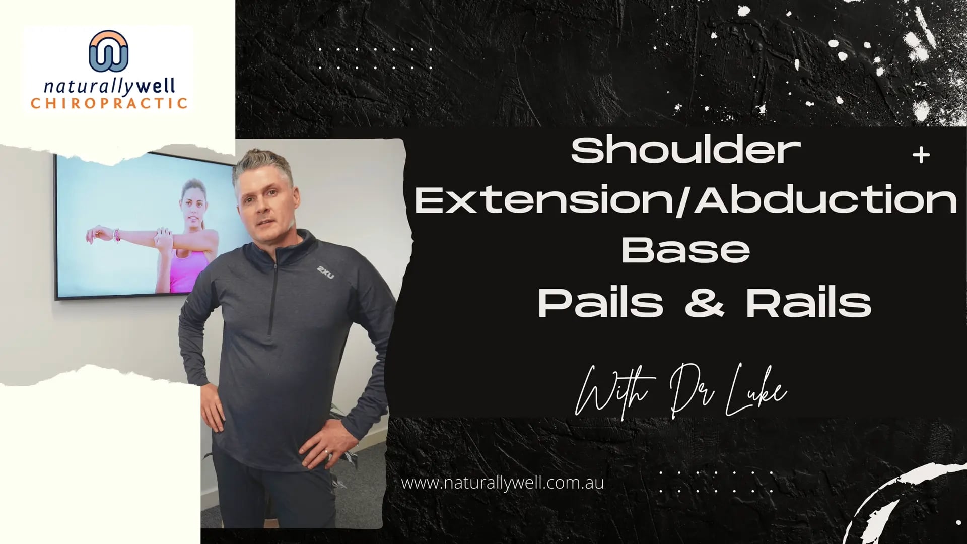 Shoulder Extension/Abduction Pails and Rails Base