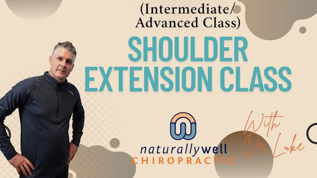 Shoulder Extension Class-Intermediate...